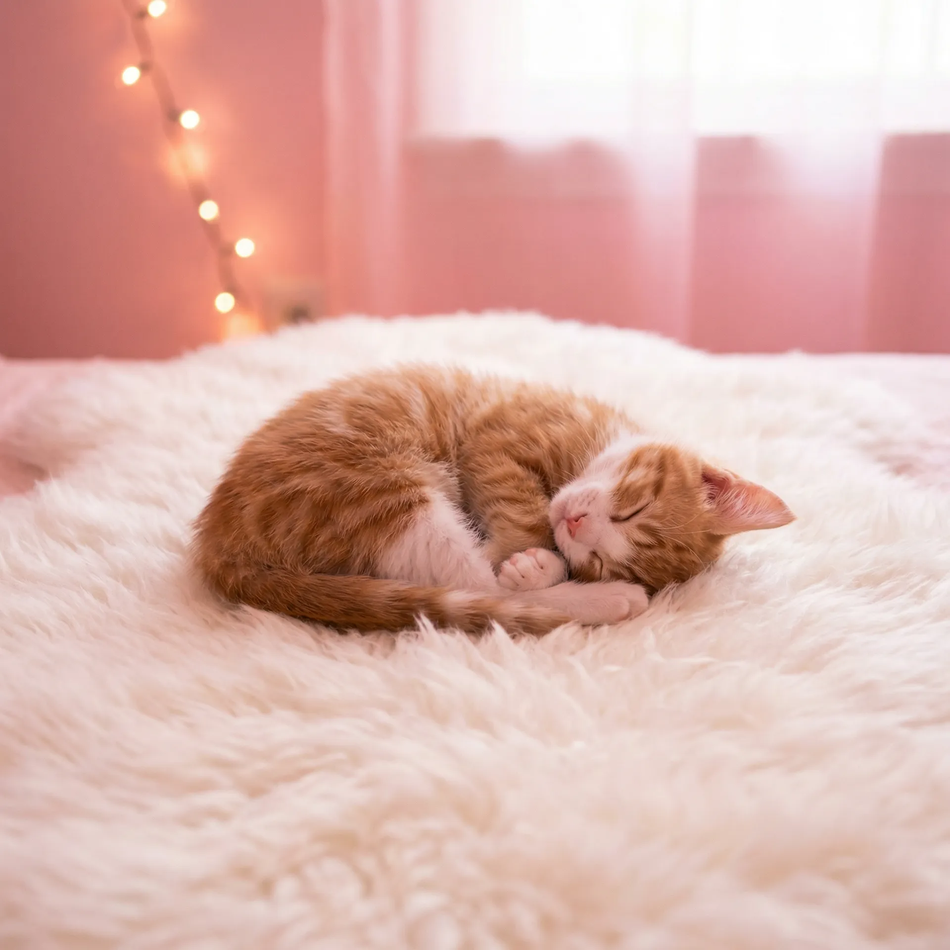 小猫蜷成一团入睡 - 可以免费观看的不良软件